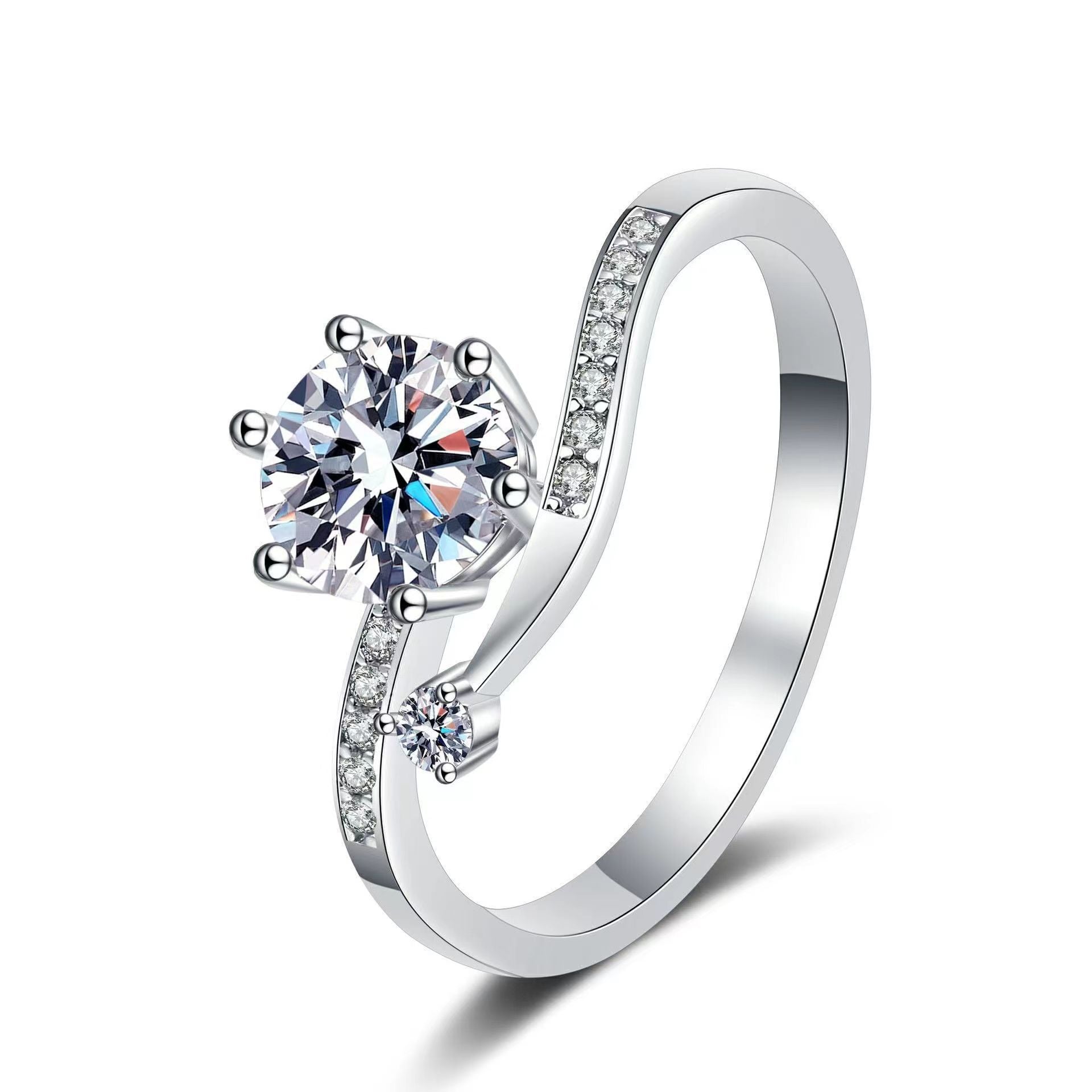 Bague “Voie étoilée” en argent sterling