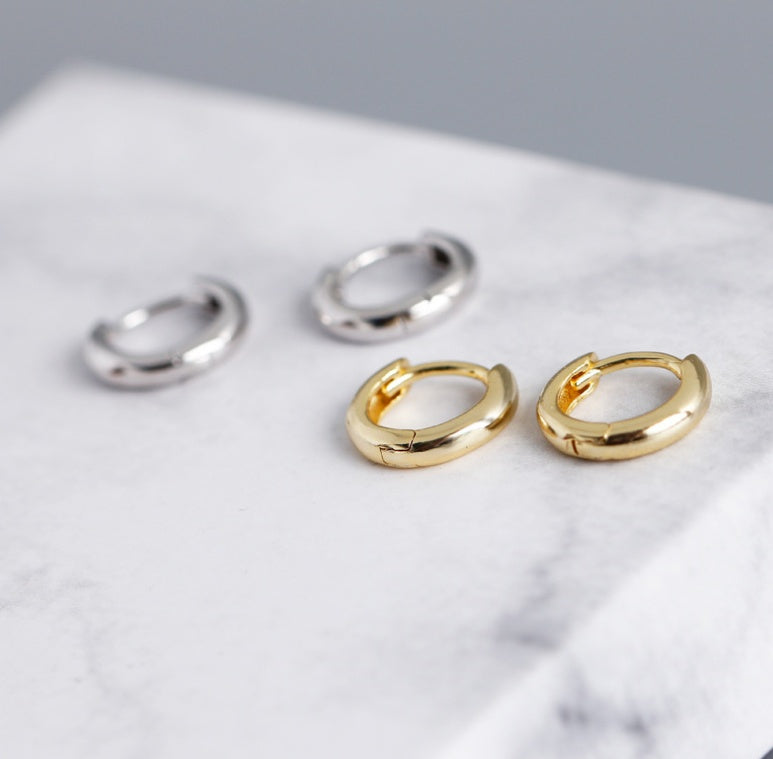 Boucles d’oreilles pour femme en argent sterling