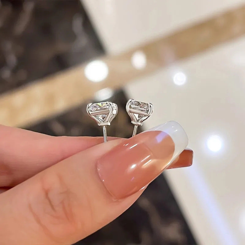 Boucles d’oreilles carrées géométriques